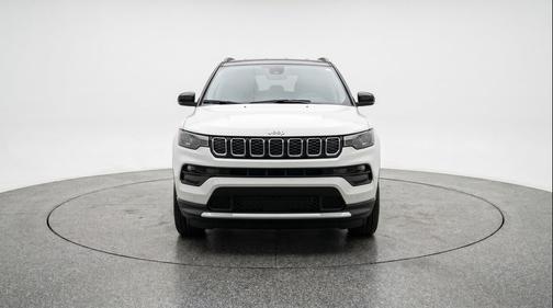 Bright White Clearcoat 2025 Jeep Compass Limited