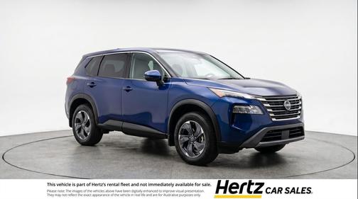 Deep Ocean Blue Pearl 2025 Nissan Rogue SV