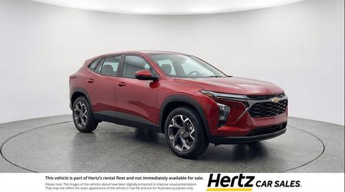 Crimson Metallic 2025 Chevrolet Trax LT