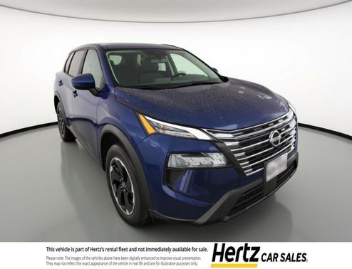 Deep Ocean Blue Pearl 2025 Nissan Rogue SV