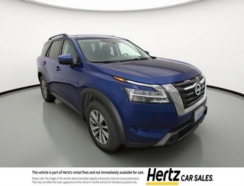 Deep Ocean Blue Pearl 2025 Nissan Pathfinder SV 4WD