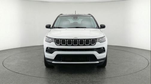 Bright White Clearcoat 2025 Jeep Compass Limited