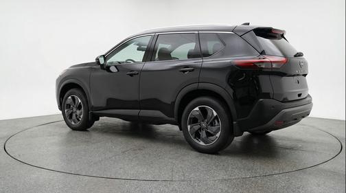Super Black 2025 Nissan Rogue SV