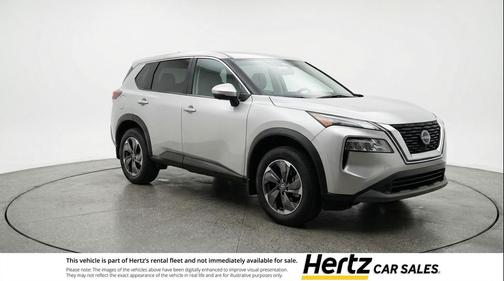 Brilliant Silver Metallic 2025 Nissan Rogue SV