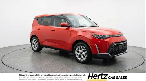Inferno Red 2025 Kia Soul LX
