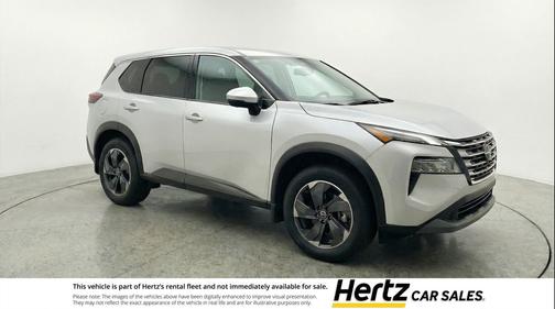 Brilliant Silver Metallic 2025 Nissan Rogue SV