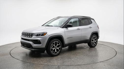 Silver Zynith Metallic Clearcoat 2025 Jeep Compass Limited