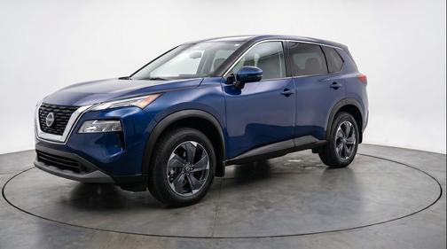 Deep Ocean Blue Pearl 2025 Nissan Rogue SV
