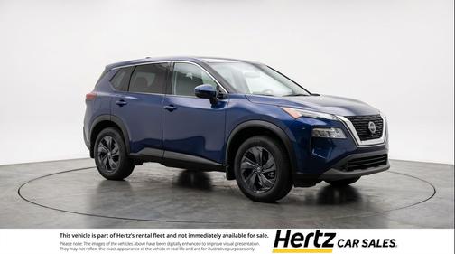 Deep Ocean Blue Pearl 2025 Nissan Rogue SV