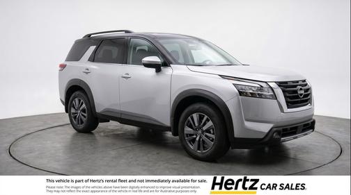 Brilliant Silver Metallic 2025 Nissan Pathfinder SV FWD
