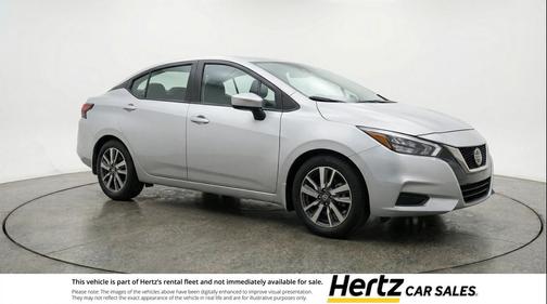 Brilliant Silver Metallic 2025 Nissan Versa 1.6 SV