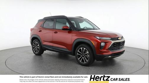 Crimson Metallic 2025 Chevrolet Trailblazer LT