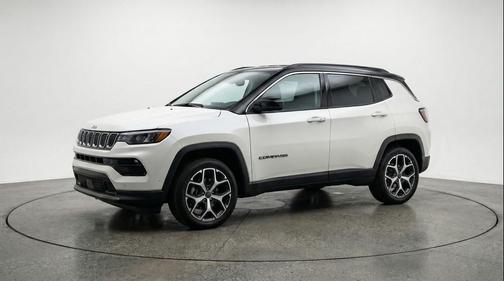 Bright White Clearcoat 2025 Jeep Compass Limited