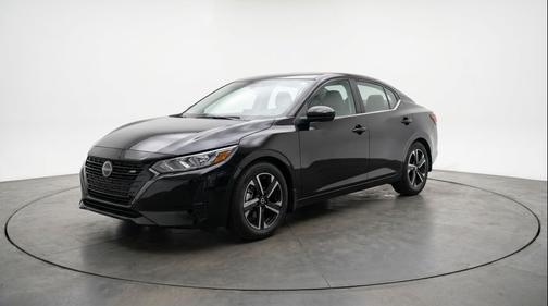 Super Black 2025 Nissan Sentra SV