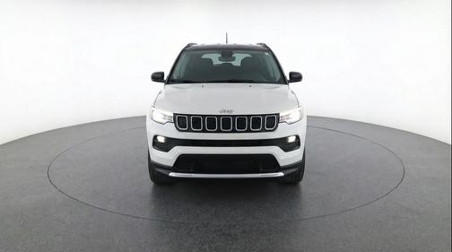 Bright White Clearcoat 2025 Jeep Compass Limited