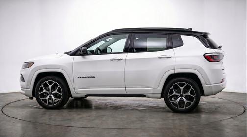 Bright White Clearcoat 2025 Jeep Compass Limited