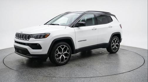 Bright White Clearcoat 2025 Jeep Compass Limited