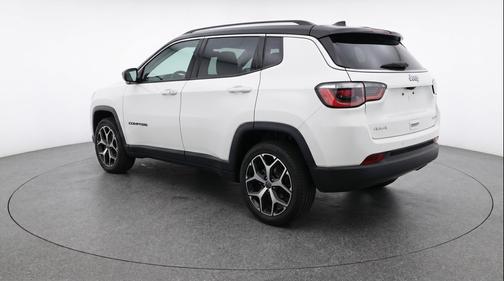Bright White Clearcoat 2025 Jeep Compass Limited