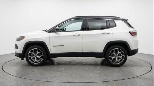 Bright White Clearcoat 2025 Jeep Compass Limited