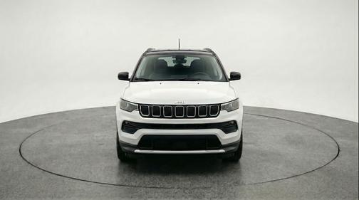 Bright White Clearcoat 2025 Jeep Compass Limited