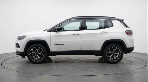 Bright White Clearcoat 2025 Jeep Compass Limited