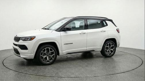 Bright White Clearcoat 2025 Jeep Compass Limited