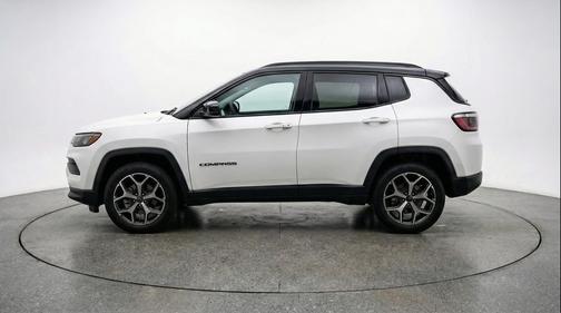 Bright White Clearcoat 2025 Jeep Compass Limited