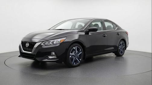 Super Black 2025 Nissan Sentra SV