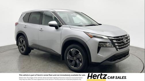 Brilliant Silver Metallic 2025 Nissan Rogue SV