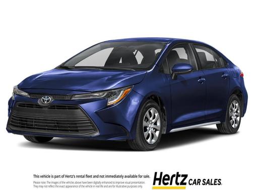 Blueprint 2025 Toyota Corolla LE