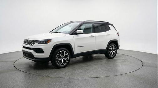 Bright White Clearcoat 2025 Jeep Compass Limited