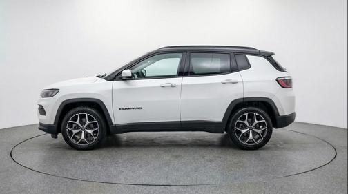 Bright White Clearcoat 2025 Jeep Compass Limited
