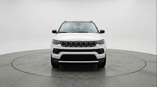 Bright White Clearcoat 2025 Jeep Compass Limited