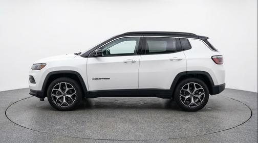 Bright White Clearcoat 2025 Jeep Compass Limited