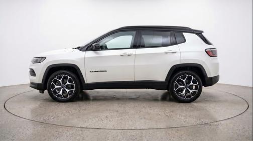 Bright White Clearcoat 2025 Jeep Compass Limited
