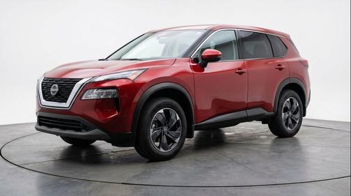 Scarlet Ember Tintcoat 2025 Nissan Rogue SV