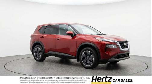 Scarlet Ember Tintcoat 2025 Nissan Rogue SV