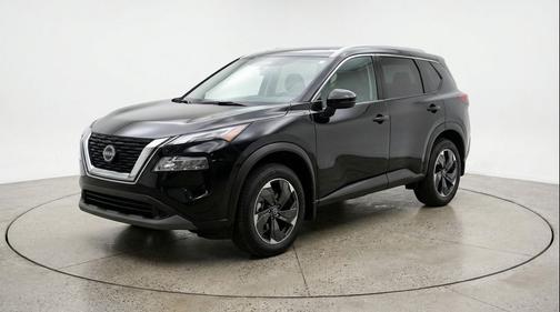 Super Black 2025 Nissan Rogue SV