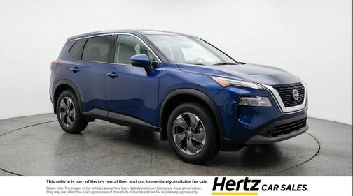 Deep Ocean Blue Pearl 2025 Nissan Rogue SV