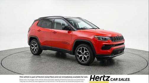 Red Hot Pearlcoat 2025 Jeep Compass Limited