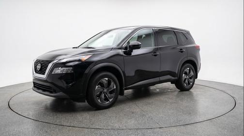 Super Black 2025 Nissan Rogue SV