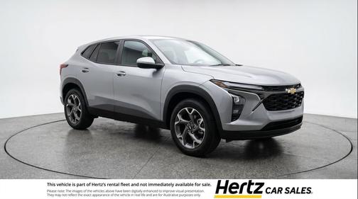 Sterling Gray Metallic 2025 Chevrolet Trax LT