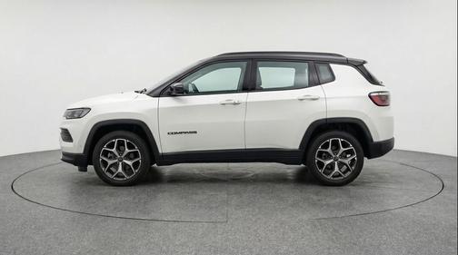 Bright White Clearcoat 2025 Jeep Compass Limited