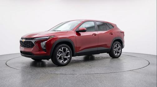 Crimson Metallic 2025 Chevrolet Trax LT