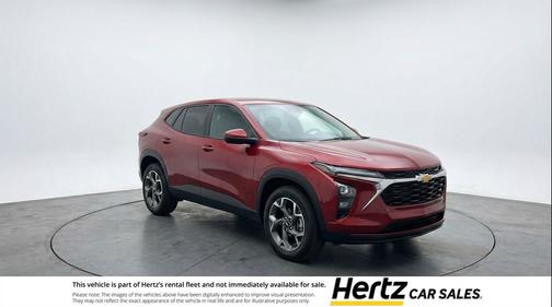 Crimson Metallic 2025 Chevrolet Trax LT