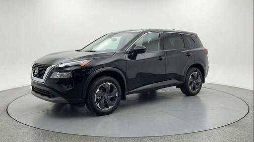 Super Black 2025 Nissan Rogue SV