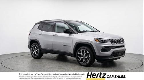 Silver Zynith Metallic Clearcoat 2025 Jeep Compass Limited