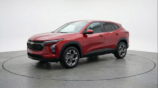 Crimson Metallic 2025 Chevrolet Trax LT