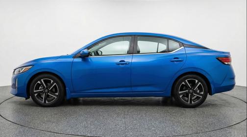 Electric Blue Metallic 2025 Nissan Sentra SV