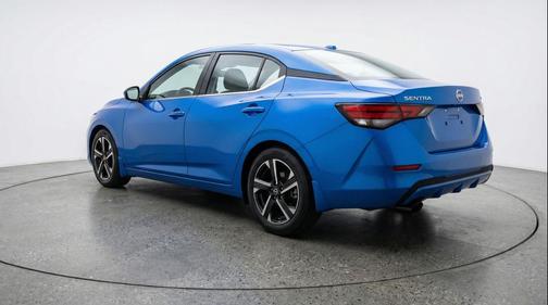 Electric Blue Metallic 2025 Nissan Sentra SV